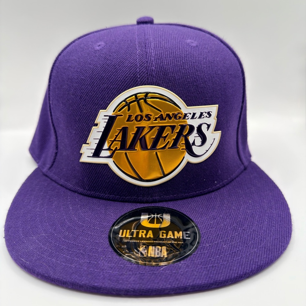Ultra Game Purple Los Angeles Lakers Cap